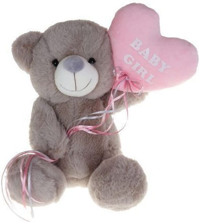 Much toys & gifts Plush Bear Heart 25 cm