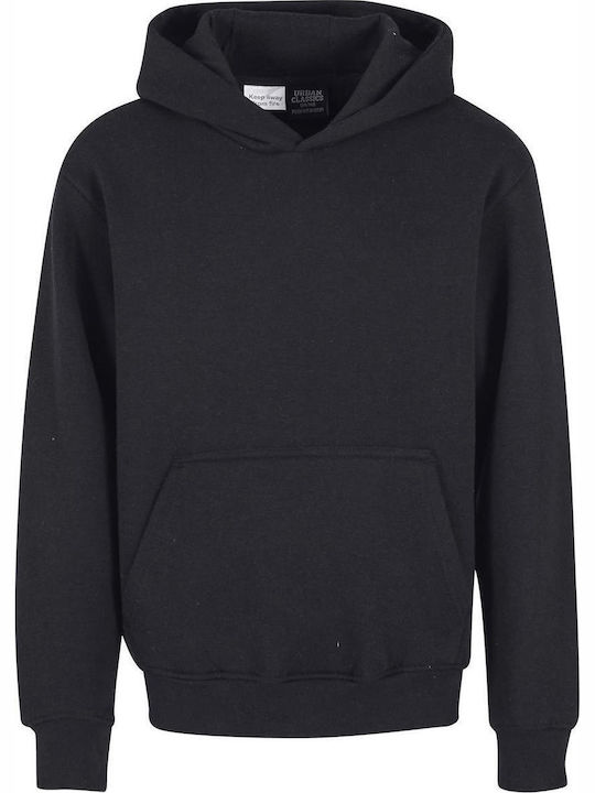 Kinder-Sweatshirt mit Kapuze und Taschen Navy