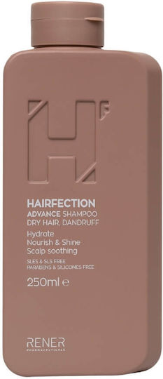 Hairfection Advanced Dry Hair Dandruff Ξηρό Σαμπουάν κατά της Πιτυρίδας & Ξηρότητας 250ml