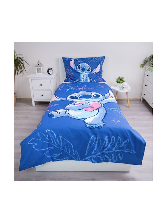 Disney Lilo And Stitch Aloha Set Kids Duvet Cov...
