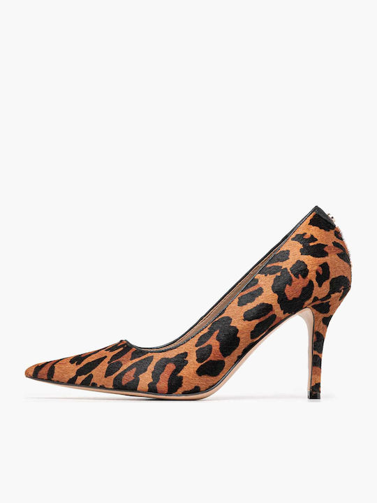 Pantofi cu toc Animal Print