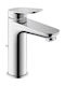 Duravit Αναμεικτική Μπαταρία Νιπτήρα Ασημί