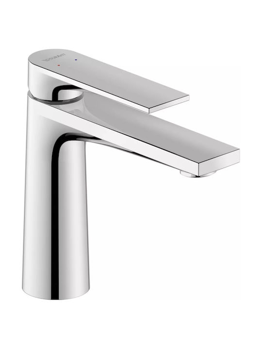 Duravit Αναμεικτική Μπαταρία Νιπτήρα Ασημί