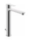 Duravit Αναμεικτική Μπαταρία Νιπτήρα Ψηλή Ασημί