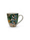 Nakos Christmas Mug Ceramic Green L10.5xW8.5cm.