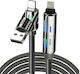 Hyperloq USB to Cable Γκρι 2m 51313187225938