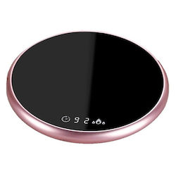Smart Warmer Coffee Cup Other Drinks Keeping Beverages Warm Lcd Display Touch Buttons Pink