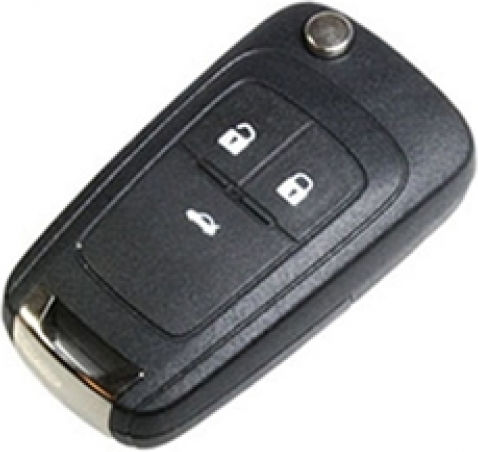 Chevrolet Replacement Foldable Key Cover 3 Buttons Without Key Dga 1 Pc