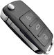 Seat Foldable Replacement Key Cover 3 Buttons DGA 1 Pc