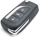 Toyota Foldable Replacement Car Key Cover 3 Buttons DGA 1 Piece