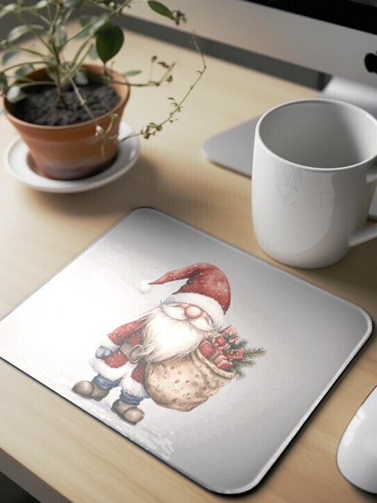 Mousepad Christmas Gnome 04 Διαστάσεις 23cm Μήκος X 20cm Ύψος
