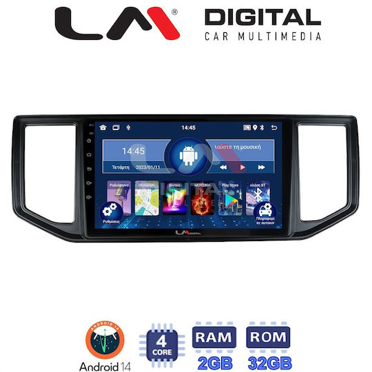 LM Digital Car Audio System for Volkswagen Crafter 2017 2021 (Bluetooth/USB/WiFi/GPS)