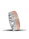 Themelidis Jewels Wedding Rings Bicolour 18K