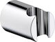 Duravit Uv0620000000 Държач за Душ Глава За Монтаж Върху Повърхност Универсален Лъскав Хром