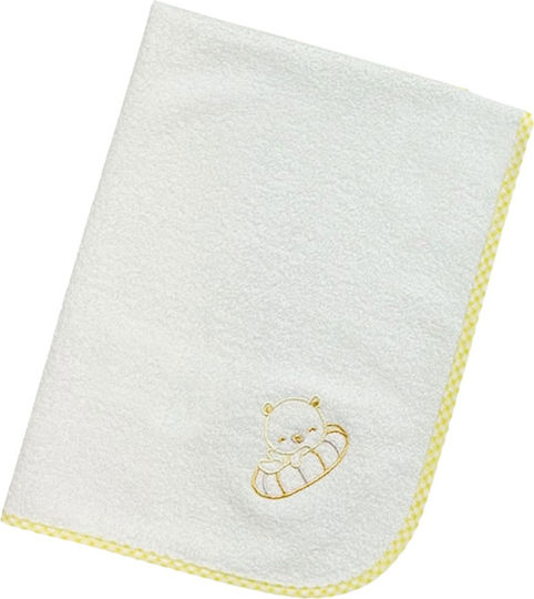 Bunny Bebe Wickeltuch Κίτρινο Αρκουδάκι Gelb 45x65cm.