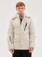 Jacke Puffer Beige