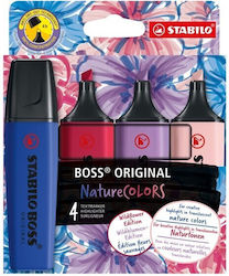 Stabilo Boss Textmarker 2mm Naturecolors 4Stück Stabilo Boss Textmarker 2mm Naturecolors 4Stück