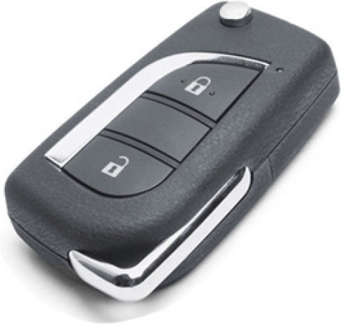 Toyota Foldable Replacement Car Key Cover 2 Buttons DGA 1 Piece