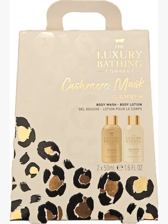Grace Cole Cashmere, Musk & Amber Mini Set de Călătorie pentru Hidratare & Curățare corp Grace Cole Cashmere, Musk & Amber Mini Set de Călătorie pentru Hidratare & Curățare corp