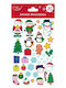 Eurowrap Christmas Stickers XL Set 40 Foam