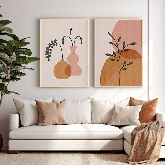 Pakketo Asren Panou De Două Ori Din Lemn 33x48cm