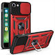 Bodycell Armor Slide Back Cover Κόκκινο (iPhone...