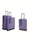 Ormi Hard Lilac Suitcases With 4 Wheels Set Of 3 Pieces