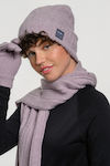 BodyTalk Beanie Unisex Σκούφος Πλεκτός σε Μωβ χ...