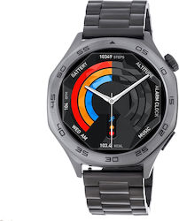 3Guys 3GW8302 46mm Black Stainless Steel 3Guys 3GW8302 46mm Black Stainless Steel