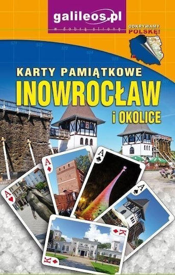 Plan Inowrocław Souvenir Cards Around Areas