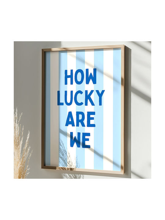 Pakketo Luckely Painting Oil Painting Wooden 70x50cm