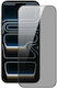 Dux Ducis Privacy Full Face Tempered Glass Black (iPhone 17 / 17 Pro / 16 Pro)