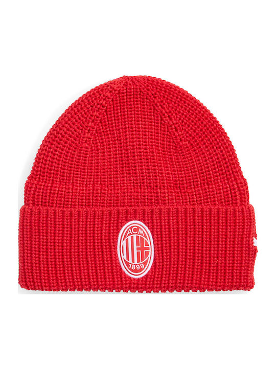 Beanie Unisex Beanie Gestrickt in Rot Farbe