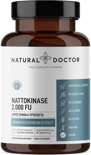 Natural Doctor Nattokinase 2.000 FU 120 капси