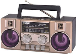 Cmik MK-155BT Retro Επιτραπέζιο Χρυσό Cmik MK-155BT Retro Επιτραπέζιο Χρυσό