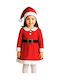 Kids Christmas Costume Santa Claus Santa Claus Kids Red
