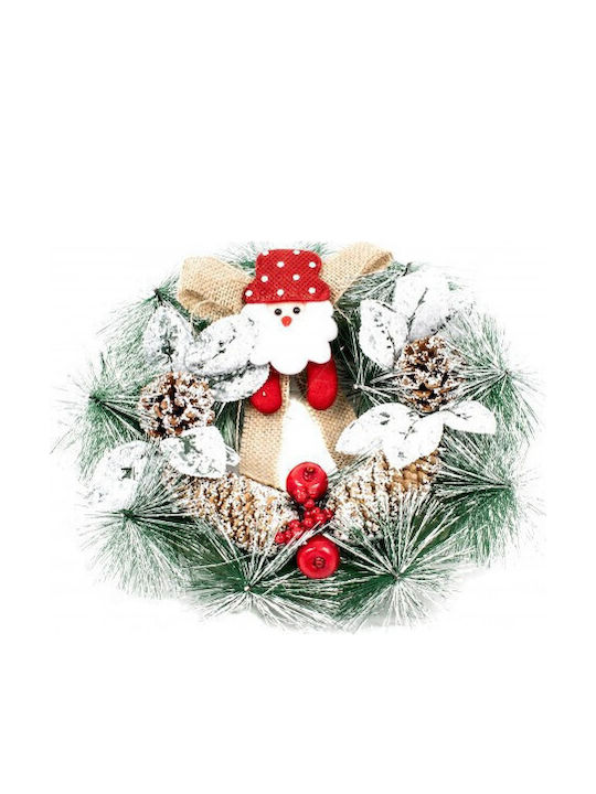 Velve Christmas Decorative Wreath 38cm