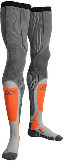 X-leg Vented Pro Graue Orange 26704.150 Acerbis Reitschutz