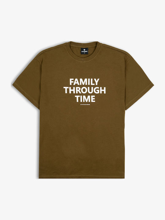 T-shirt Dark Khaki