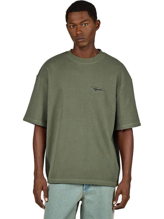 Тениска Washed Faded Olive