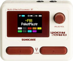 Sonicake Pocket Master Πετάλι Μπάσου Άσπρο