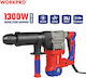 WorkPro Impact Demolition Hammer Electric 1300W with Chuck SDS Max WP470609