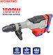 WorkPro Impact Demolition Hammer Electric 1600W with Chuck SDS Max WP470605