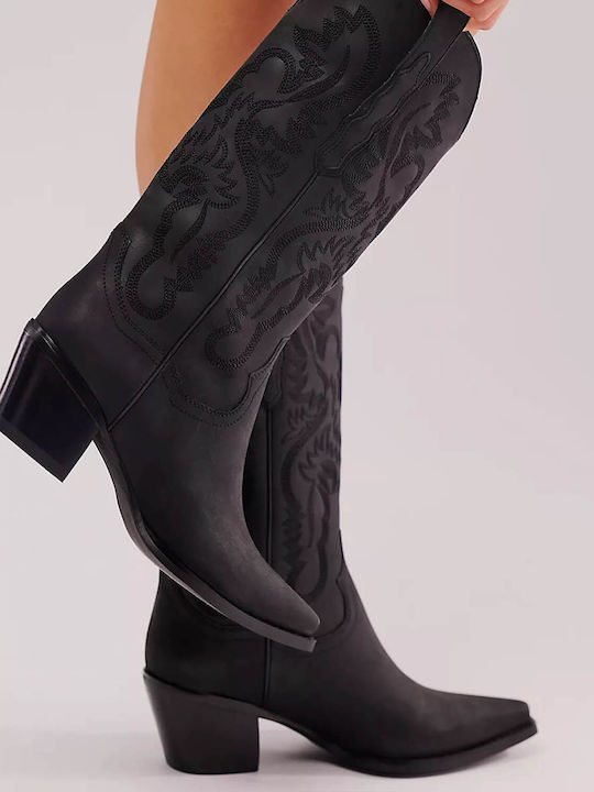 Women's Cowboy Boots Black
