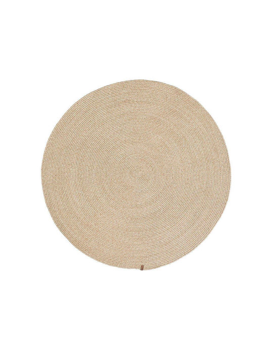 Anatolia Jute 100 Rug Round from Jute Sand 10