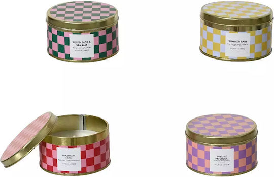 Beauty Home Αρωματικό Κερί Sublime Patchouli σε Μεταλλικό Κουτί 7.8x7.8εκ. (Διάφορα Χρώματα)