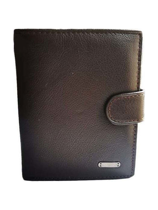 Leather Men's Wallet Classic Brown