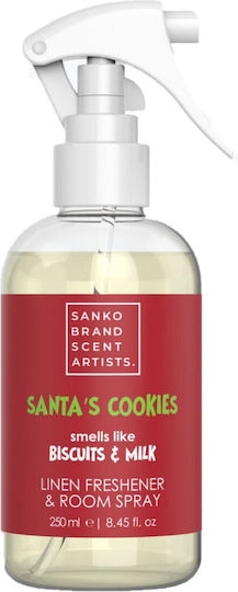 Sanko Santa's Cookies Αρωματικό Υφασμάτων & Χώρου 250ml