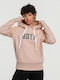 Women's Sweatshirt Hooded Fuchsia