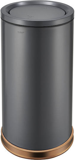 SMASH DESIGN LUXURY BINS Inox Negru 89lt